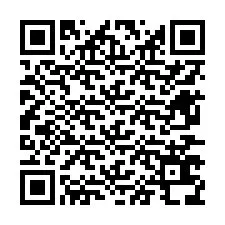 Código QR para número de teléfono +12677638682