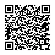 Kod QR dla numeru telefonu +12677638687