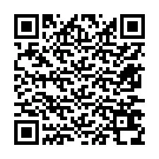 QR-code voor telefoonnummer +12677638689