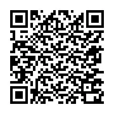 Código QR para número de teléfono +12677720398