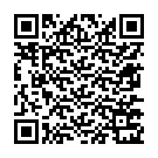 QR-код для номера телефона +12677721648