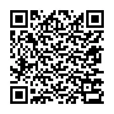 Codice QR per il numero di telefono +12677733498