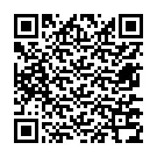 Código QR para número de telefone +12677734247