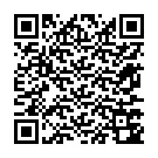 Código QR para número de telefone +12677742431