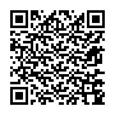 Kode QR untuk nomor Telepon +12677744205