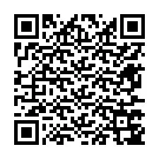 Código QR para número de telefone +12677747422