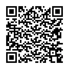 QR-code voor telefoonnummer +12677748612