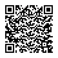 QR Code pour le numéro de téléphone +12677749398