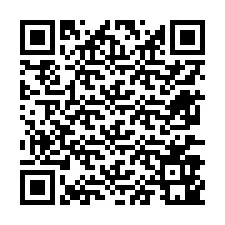 Código QR para número de teléfono +12677941749