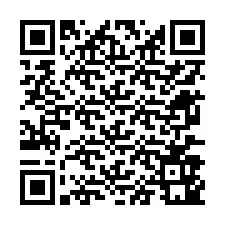 Codice QR per il numero di telefono +12677941754