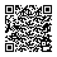 Kode QR untuk nomor Telepon +12678130755