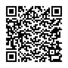 Kode QR untuk nomor Telepon +12678133458