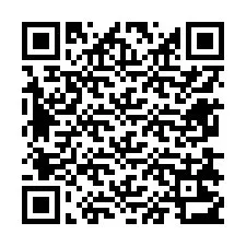 Código QR para número de teléfono +12678213816