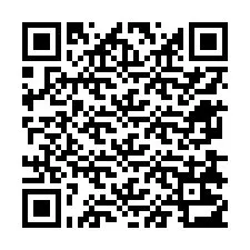 Codice QR per il numero di telefono +12678213818