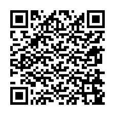 QR код за телефонен номер +12678245844