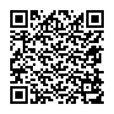 QR-Code für Telefonnummer +12678517428