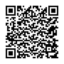 Kode QR untuk nomor Telepon +12678517435