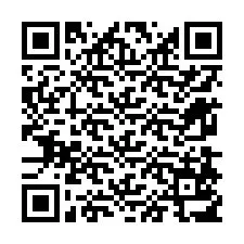 Kode QR untuk nomor Telepon +12678517441