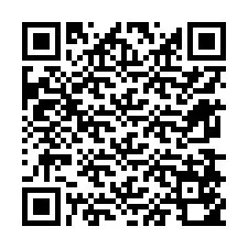 QR-код для номера телефона +12678550481