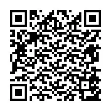 QR-Code für Telefonnummer +12678553852