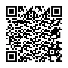 QR Code สำหรับหมายเลขโทรศัพท์ +12678558153