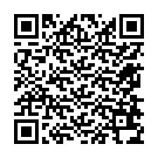 Código QR para número de teléfono +12678634479