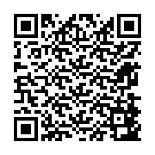 QR-koodi puhelinnumerolle +12678843455