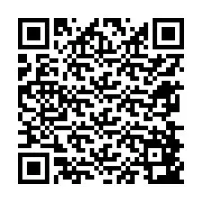 QR код за телефонен номер +12678843628