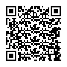 QR-koodi puhelinnumerolle +12678846456