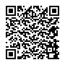 Kode QR untuk nomor Telepon +12678980532