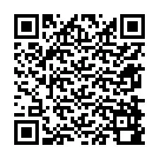 QR код за телефонен номер +12678980614