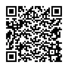 Código QR para número de teléfono +12678985032