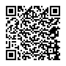 Kode QR untuk nomor Telepon +12678985033