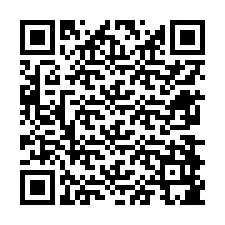 電話番号のQRコード +12678985288