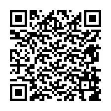 Codice QR per il numero di telefono +12678986552