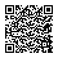 QR kód a telefonszámhoz +12678989645