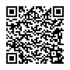 QR-code voor telefoonnummer +12692043034