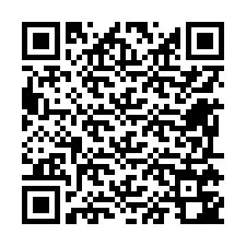 QR-code voor telefoonnummer +12695742477