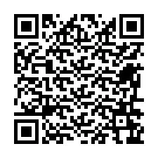 Código QR para número de teléfono +12696266557