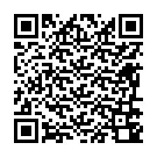 QR-code voor telefoonnummer +12696740056