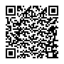 Código QR para número de teléfono +12696740156