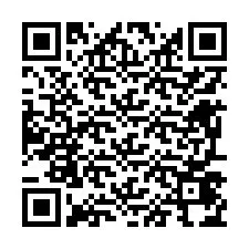 QR-Code für Telefonnummer +12697474356