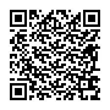 Kode QR untuk nomor Telepon +12697639256