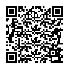 Código QR para número de teléfono +12697893242