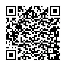 Código QR para número de teléfono +12698081054