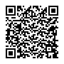 Código QR para número de teléfono +12698089618