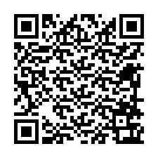 Código QR para número de teléfono +12698763743