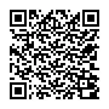 Código QR para número de teléfono +12702000006