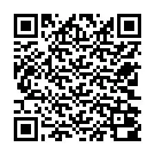 QR-код для номера телефона +12702000036