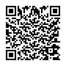 QR-code voor telefoonnummer +12702036